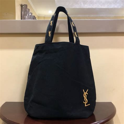 yves saint laurent beach bag|ysl black tote bag.